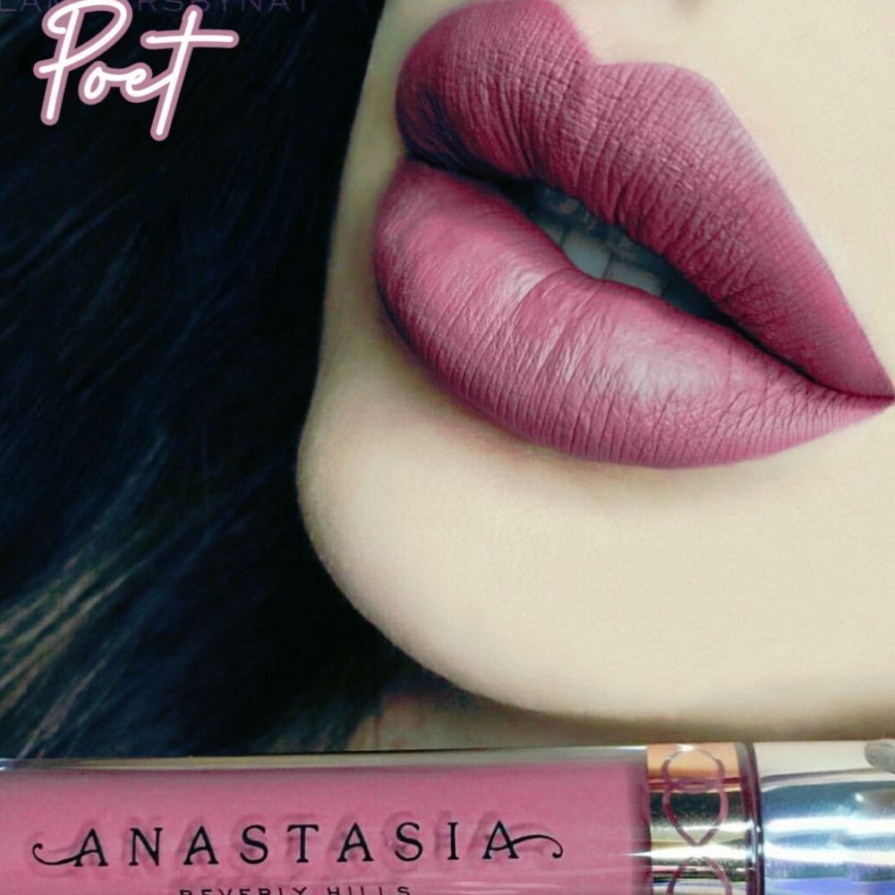 Anastasia Beverly Hills POET Liquid Lipstick - DUSTY MAUVE